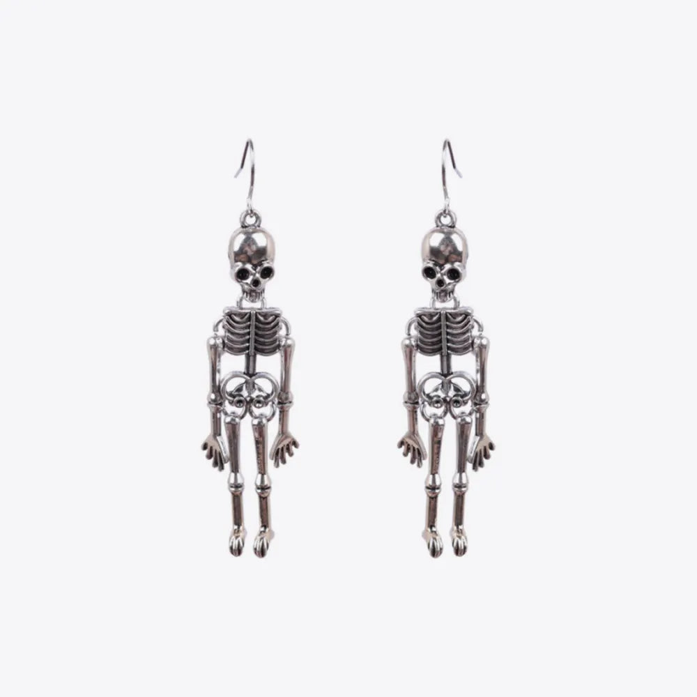 Skeleton Alloy Earrings