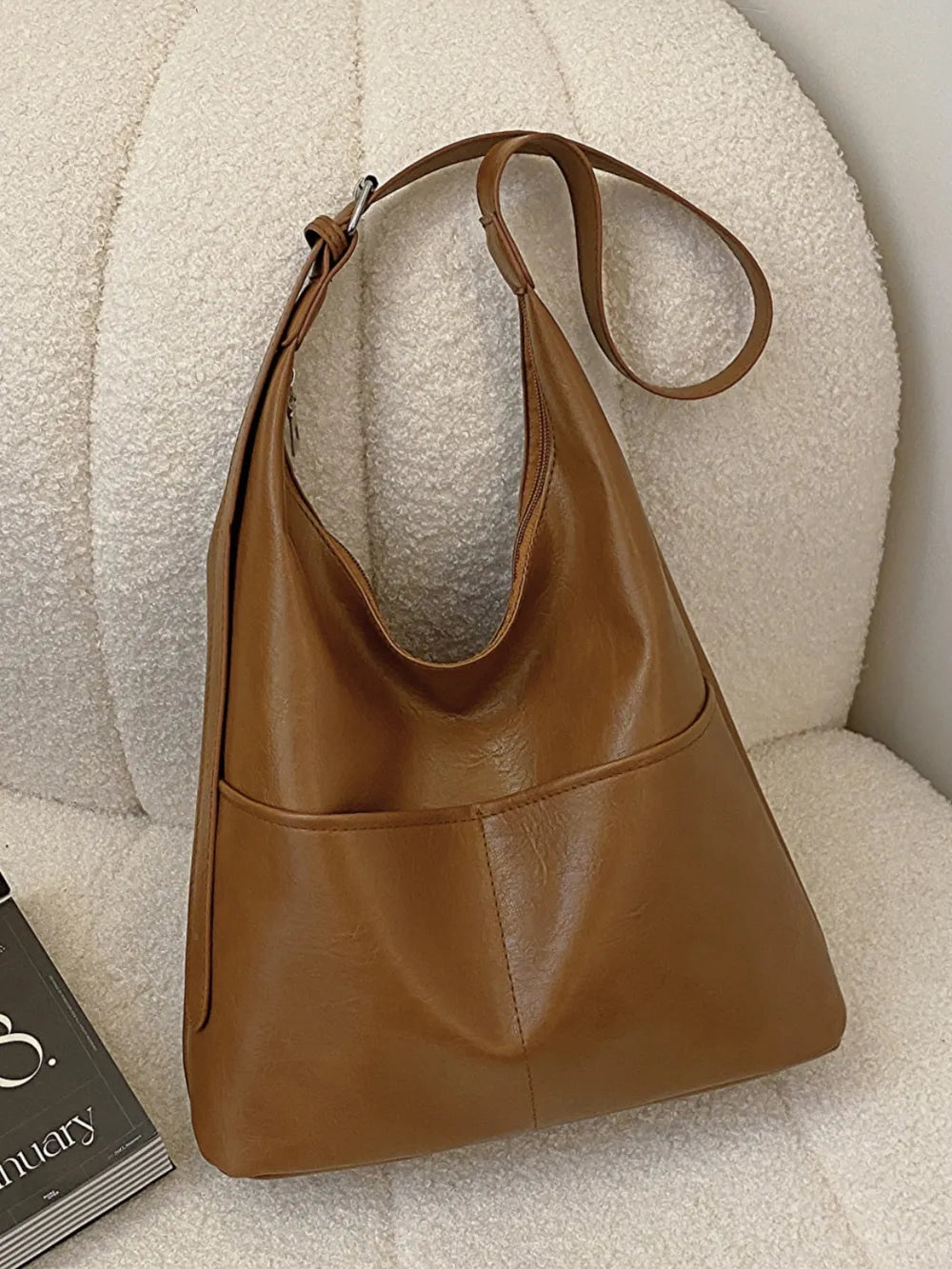 PU Leather Shoulder Bag