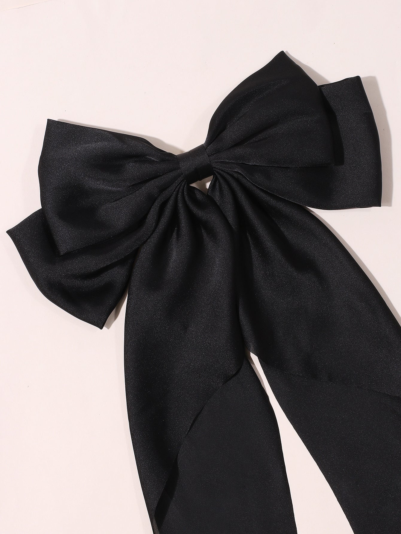 1pc Bowknot Silk Hair Clip Cute