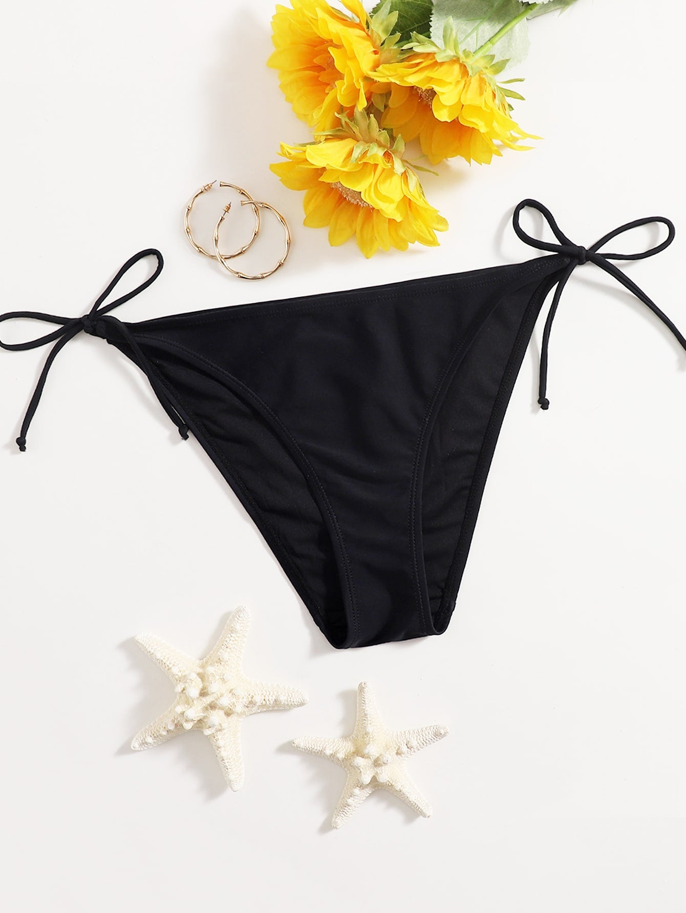 Swim Basics Summer Beach Tie Side Bikini Panty