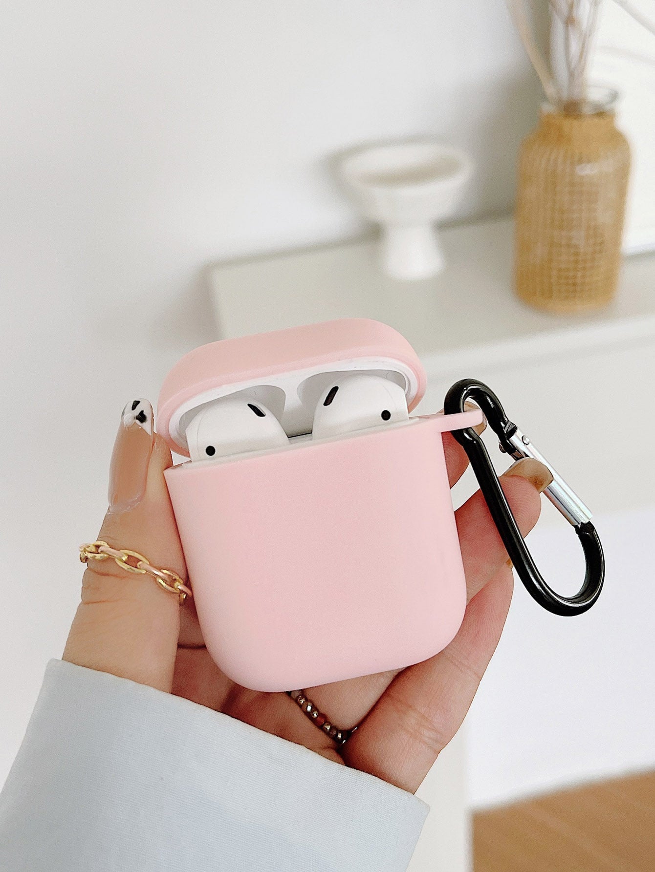 Solid Case Compatible With Airpods For AirPods1/2 AirPods Pro