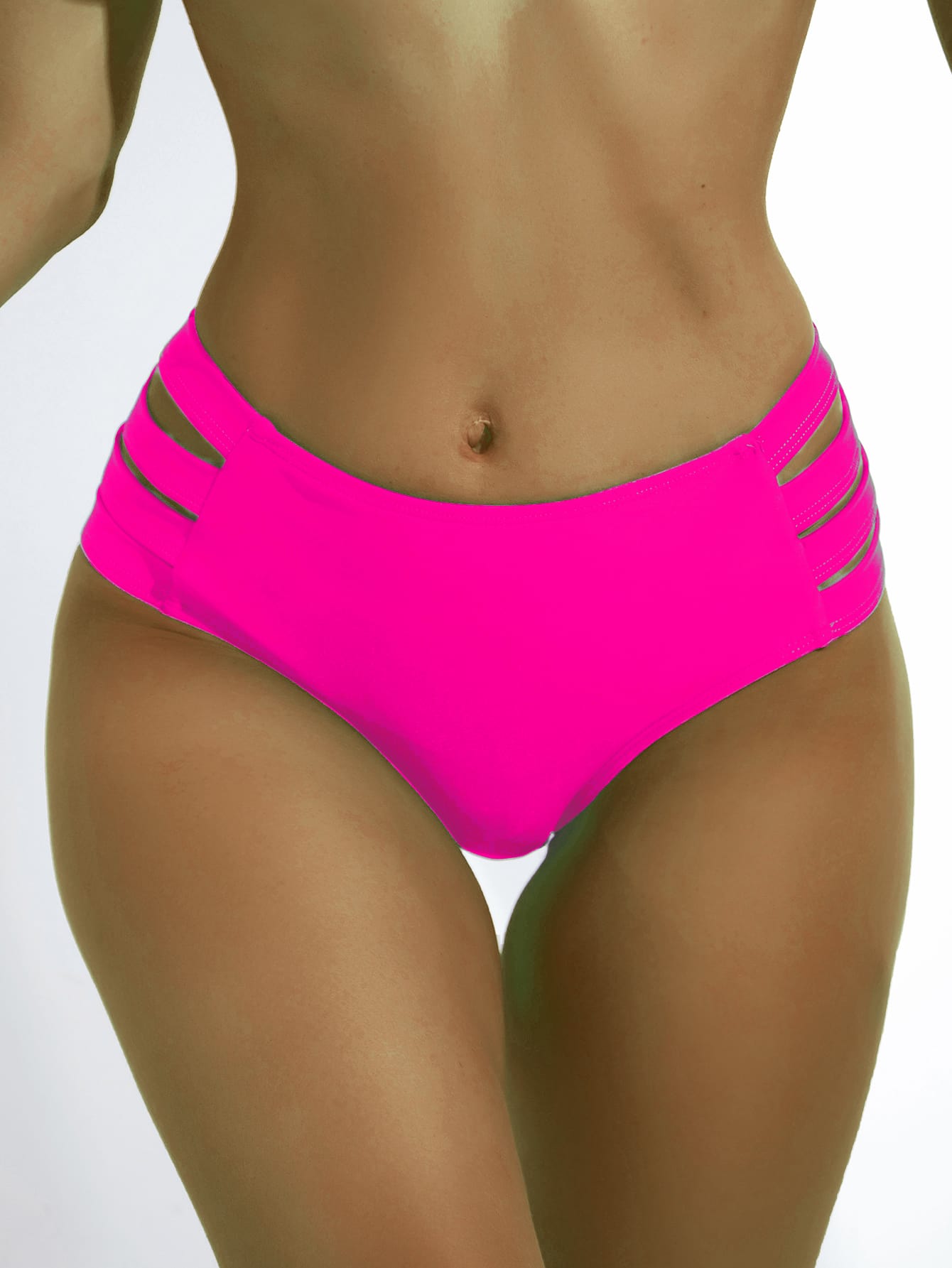 Swim Summer Beach Cut Out Bikini Panty