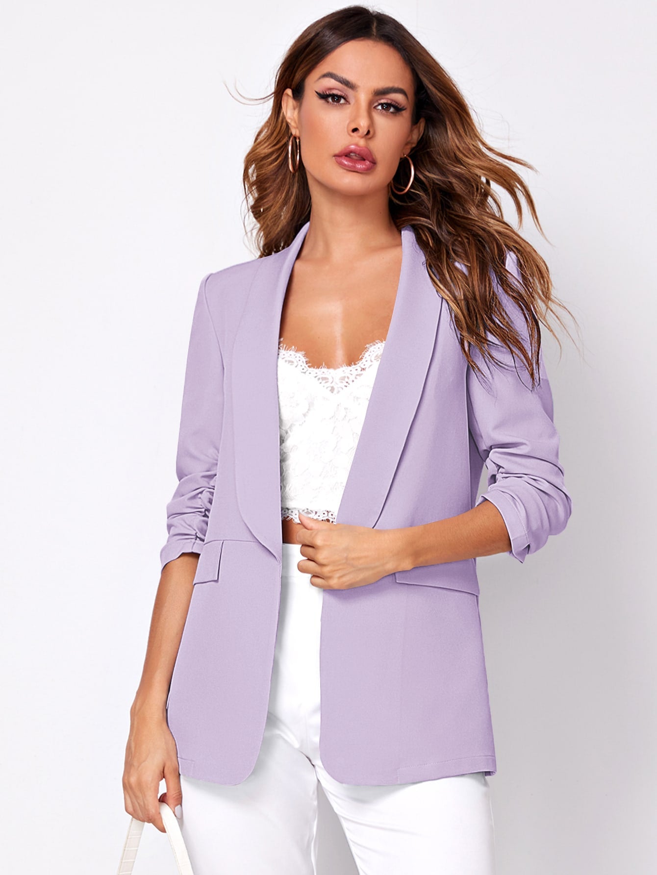 Women Fashion Spring Classic Blazer For Daily Commute