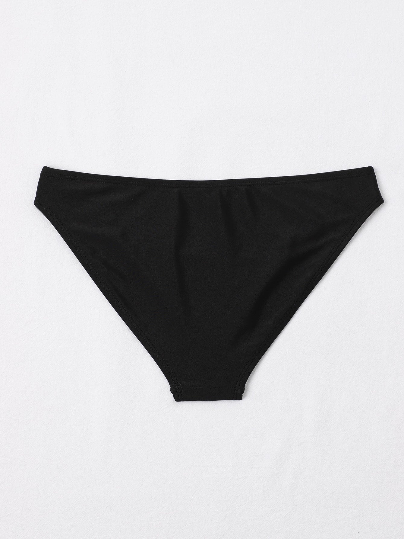 Swim Basics Summer Beach Solid Bikini Bottom