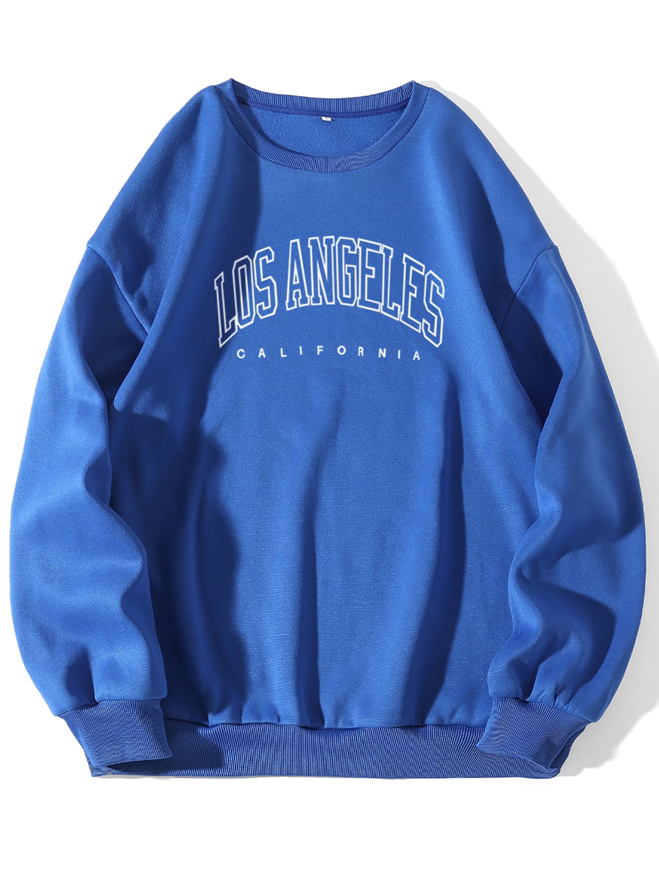 Letter Graphic Thermal Lined Sweatshirt