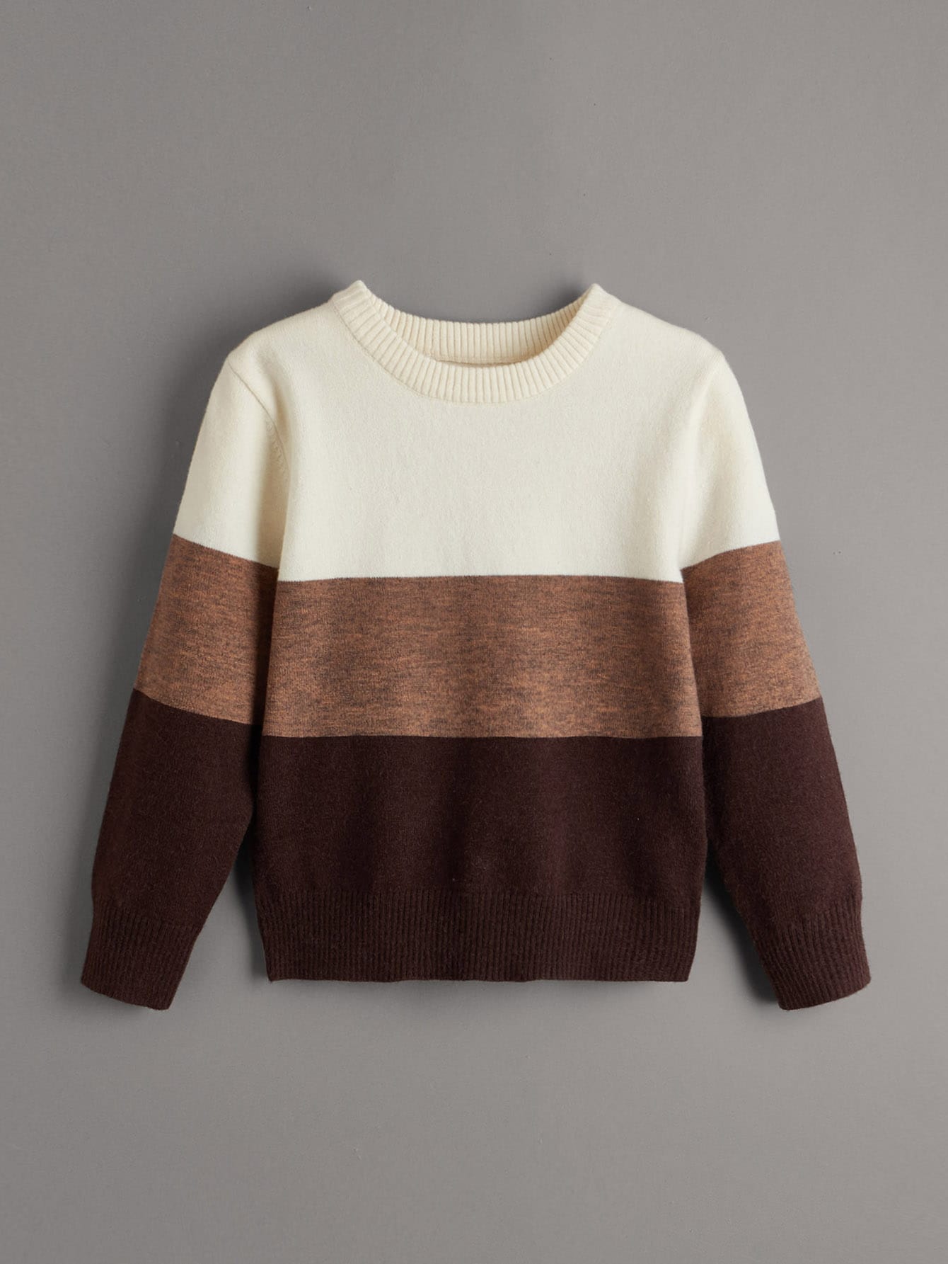 Young Boy Cut And Sew Sweater