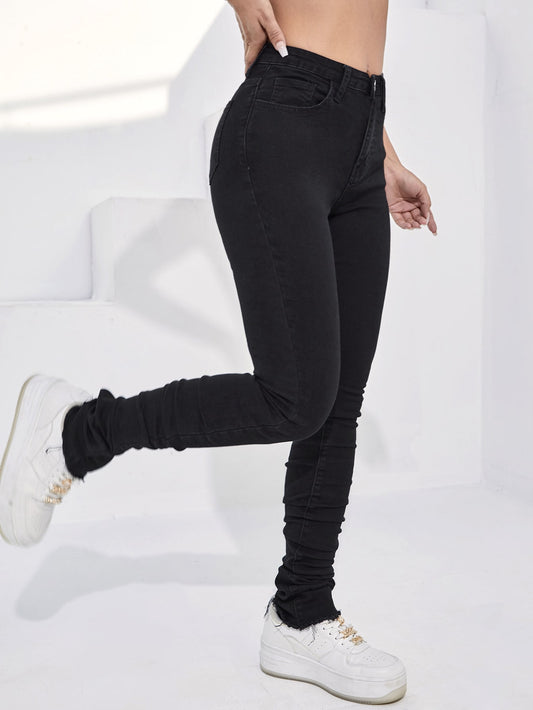 High Stretch Skinny Stacked Jeans