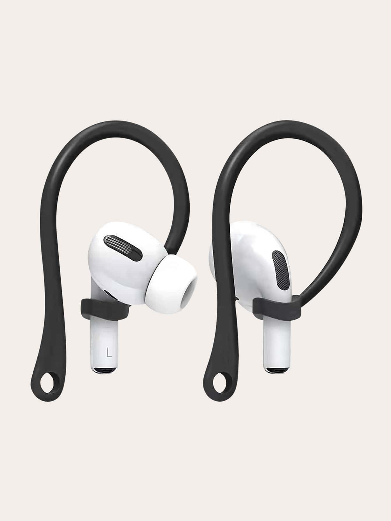 2pcs Silicone Wireless Earphone Holder Compatible With AirPods