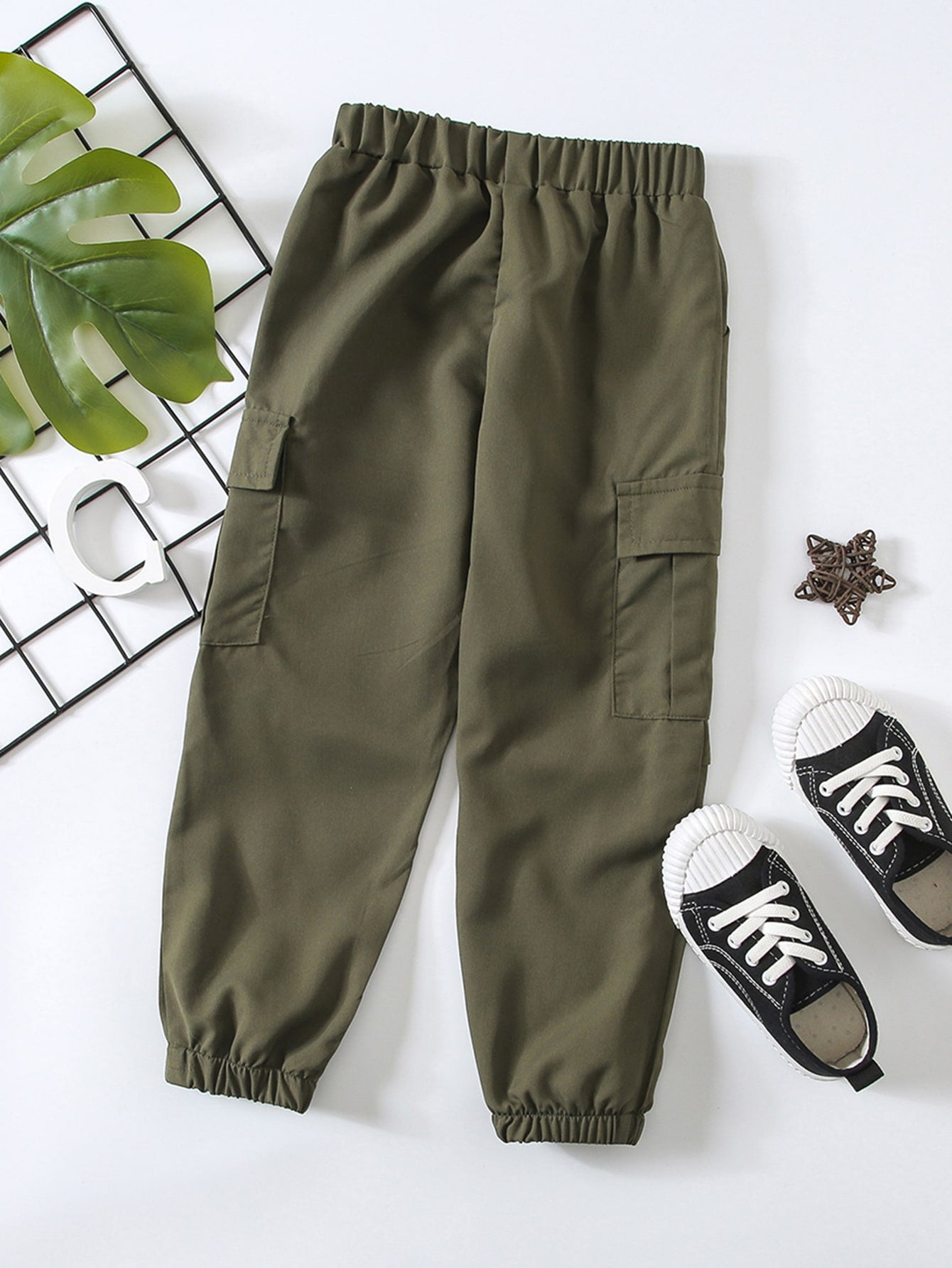 Young Boy Flap Pocket Cargo Pants