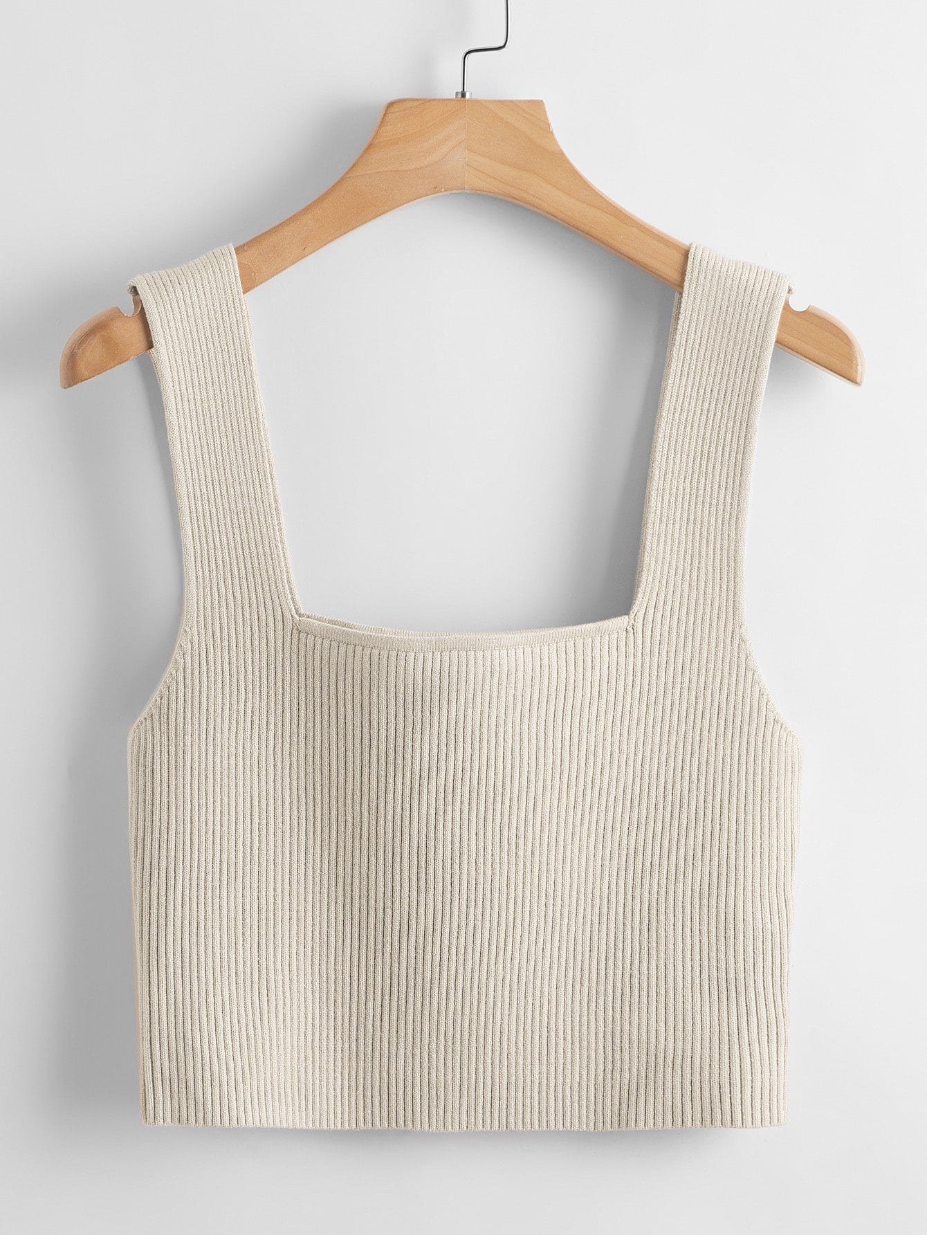 Plus Solid Ribbed Knit Top