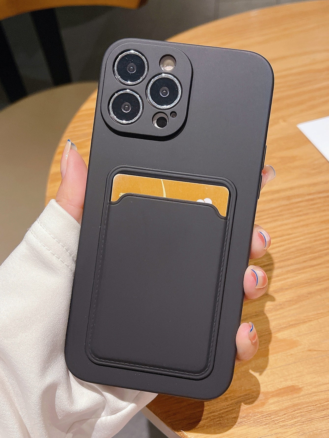 Clear Phone Case With Card Slot