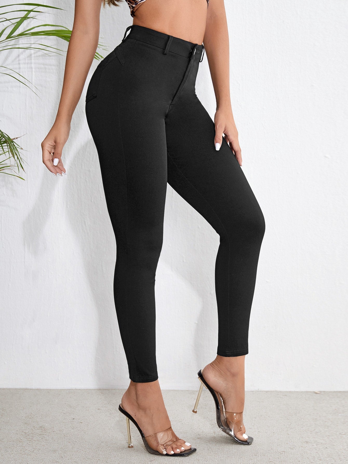 Relaxiva High Waist Skinny Pants