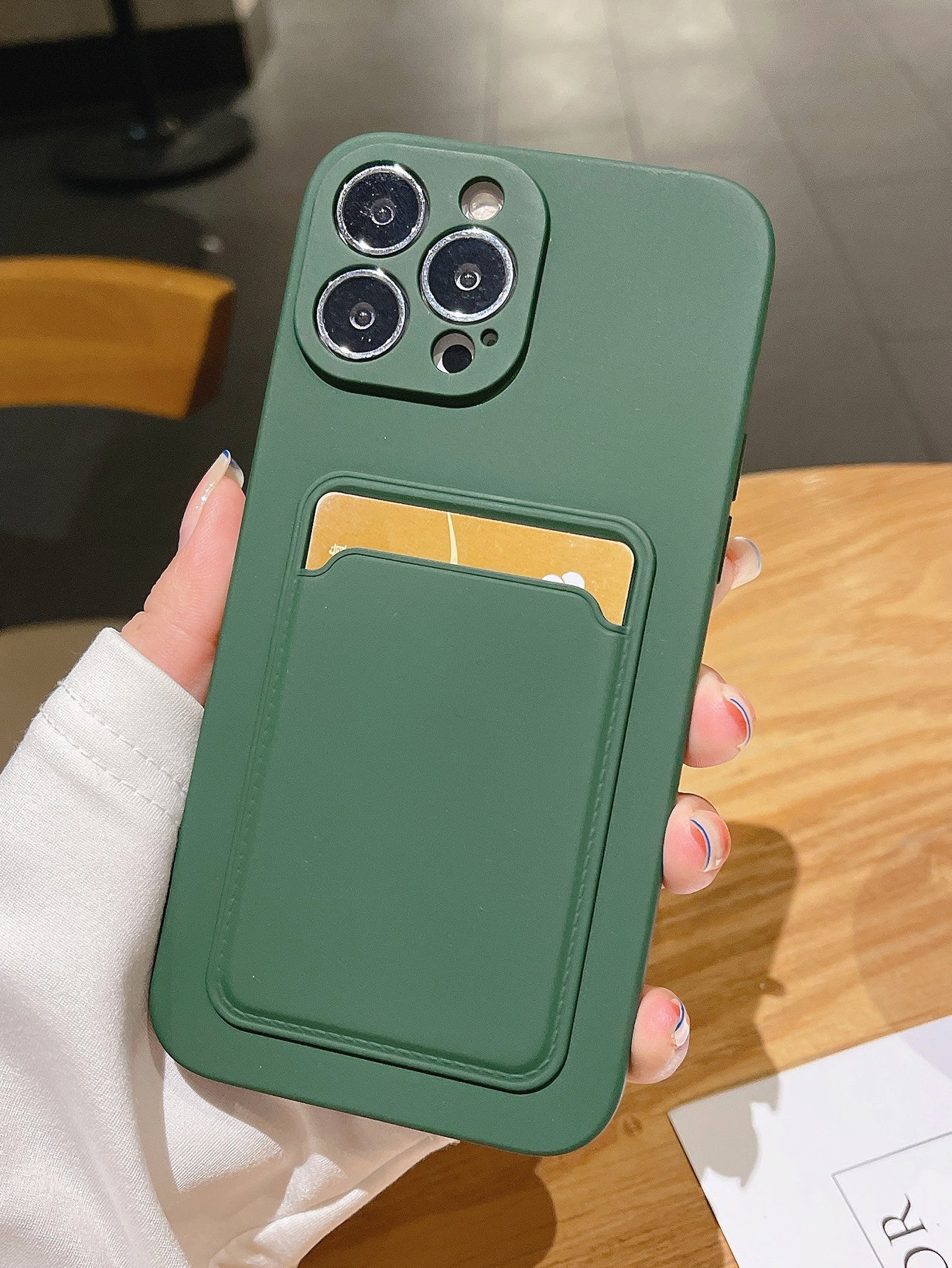 Clear Phone Case With Card Slot
