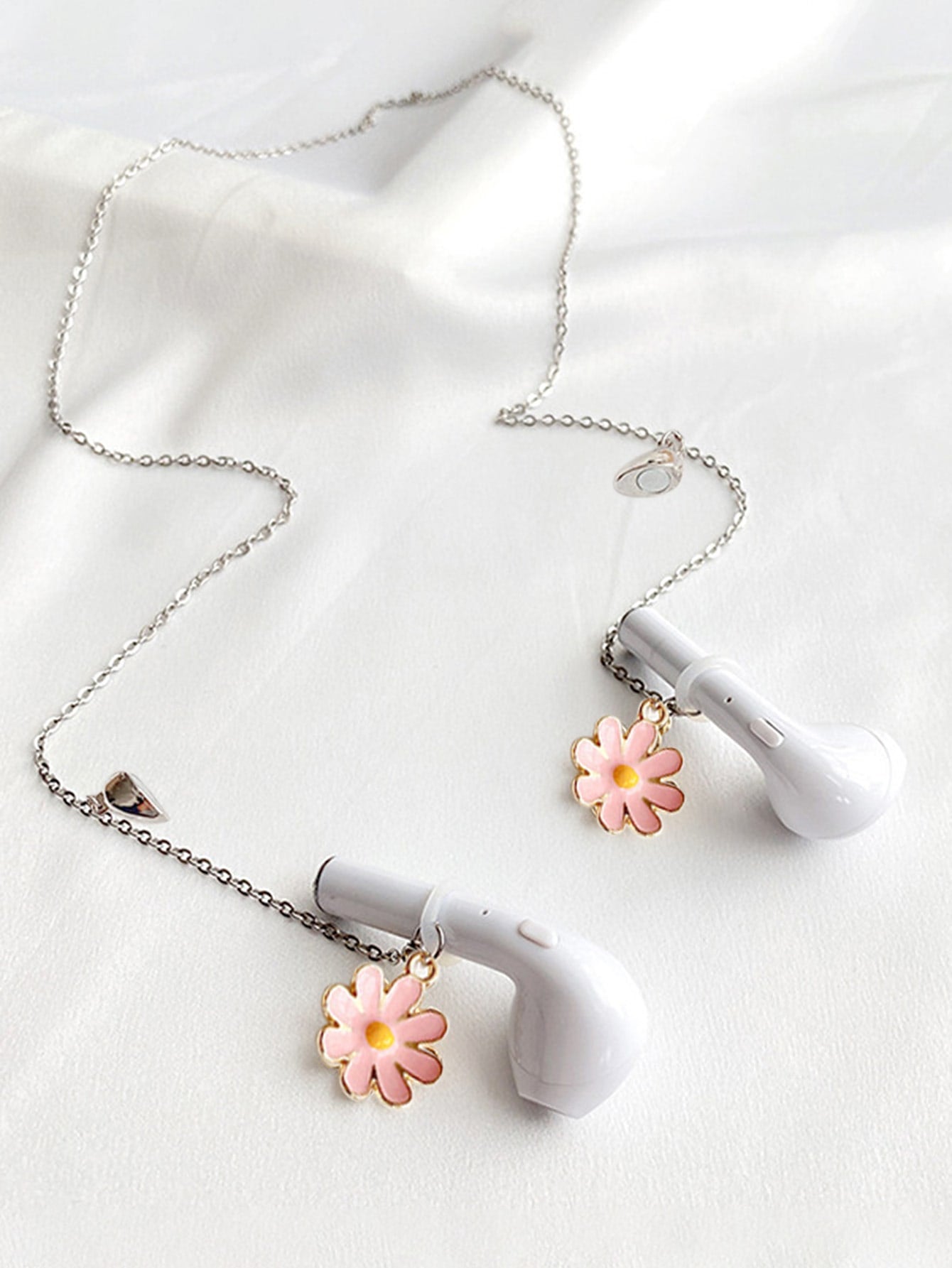 Earphone With Anti-Lost Chain, Wireless Apple Airpods Anti-Fall Device, Daisy Simple Chain For Glasses And Earphones