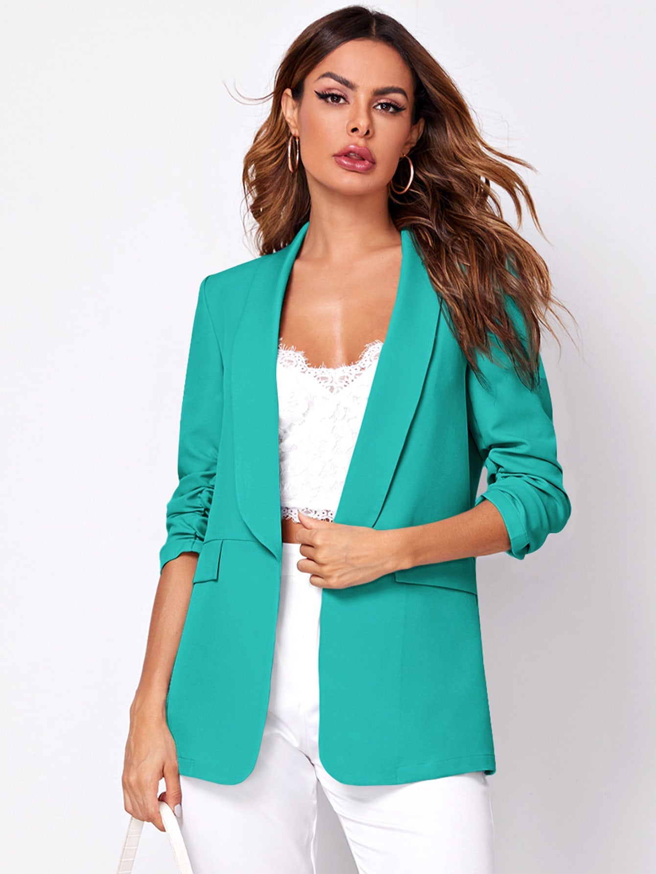 Women Fashion Spring Classic Blazer For Daily Commute