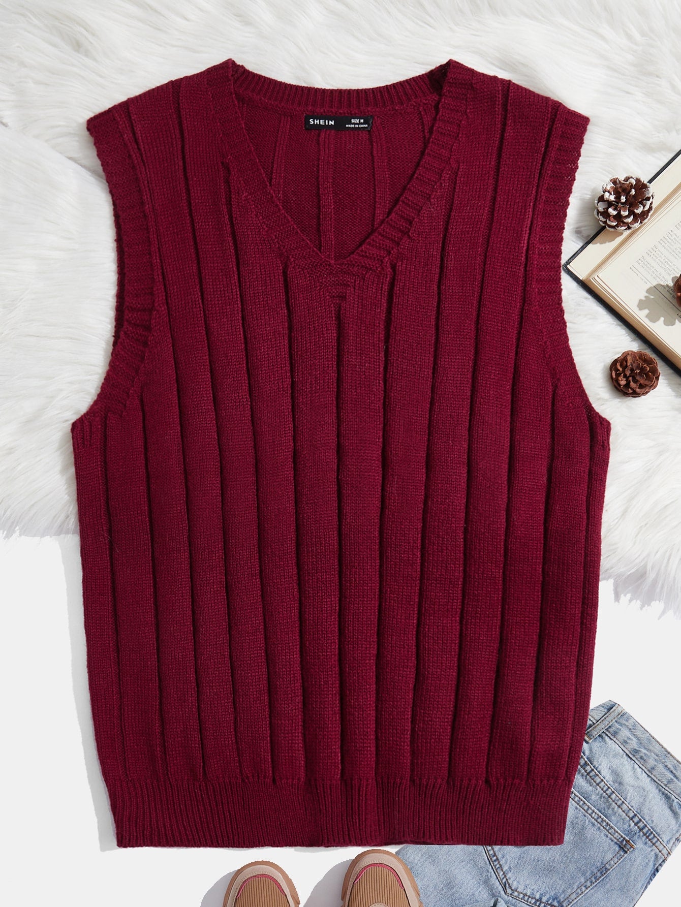 Men's V-neck Sweater Vest