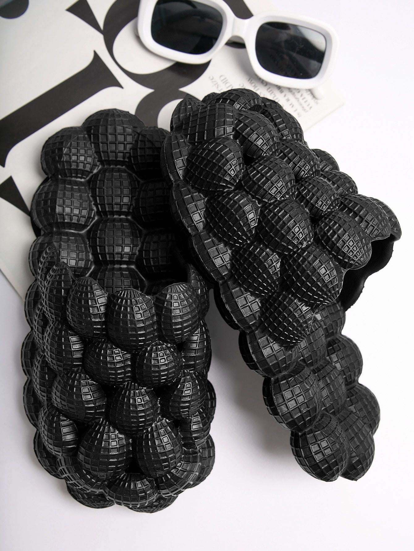 Massage Ball Closed Toe Slippers