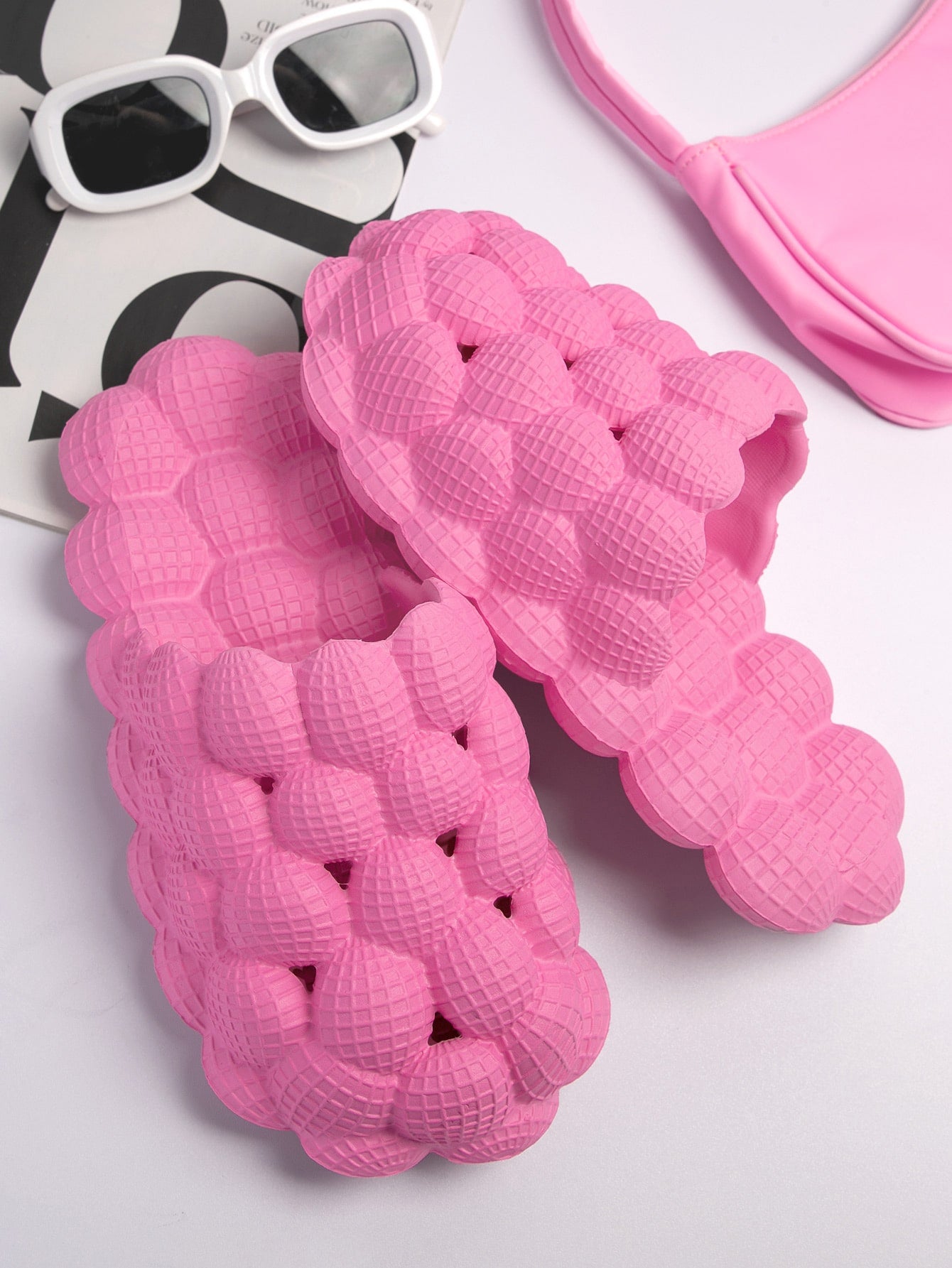 Soft Eva Massage Bubble Slippers