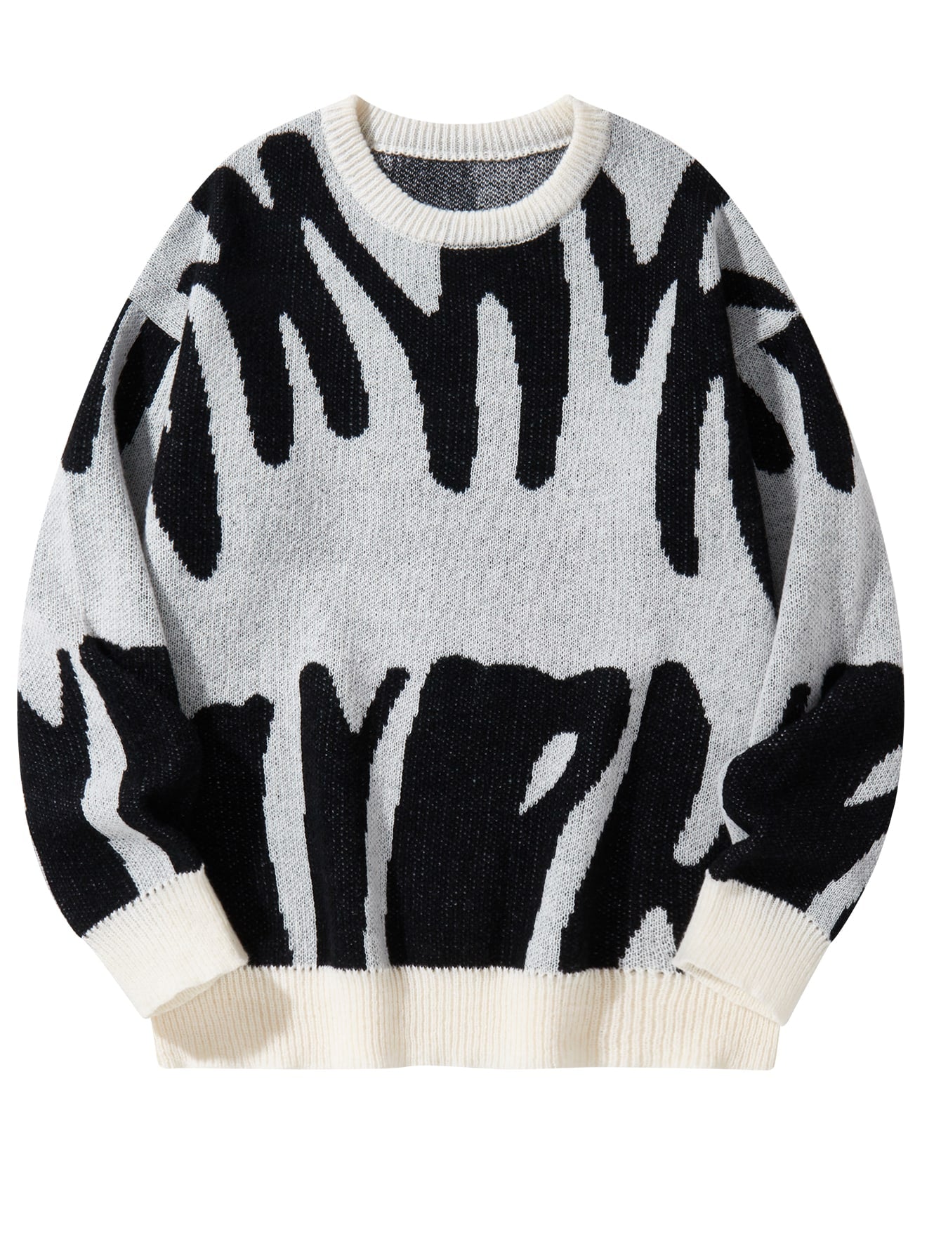 Men's Printed Casual Sweater