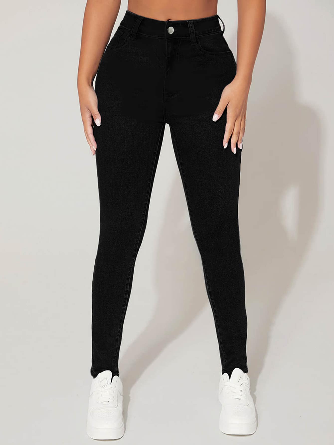 High Waist Skinny Jeans