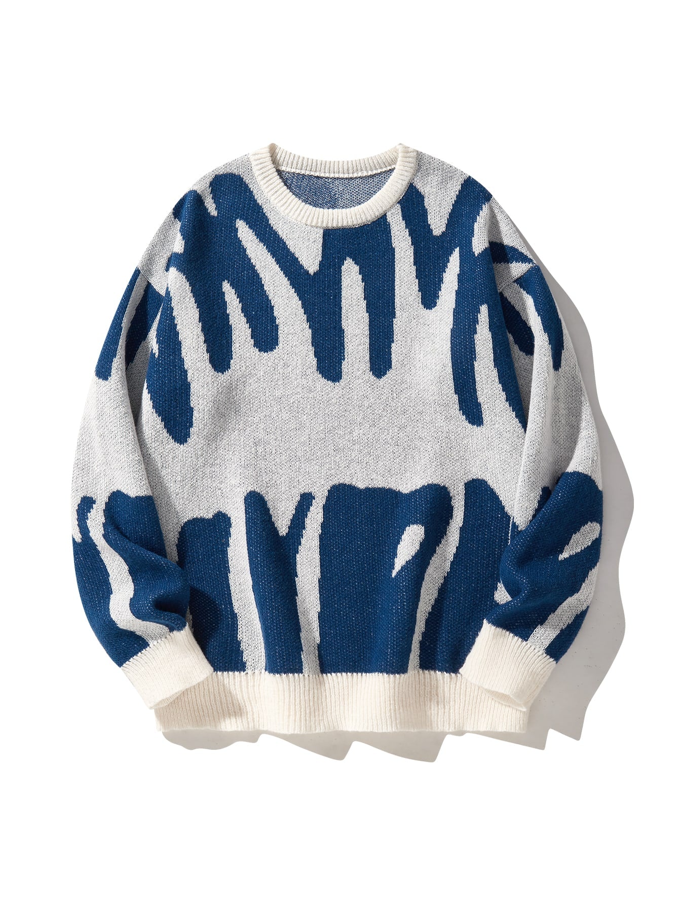 Men Graphic Pattern Sweater