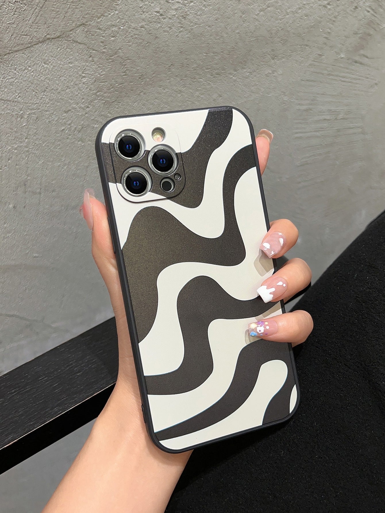 Creative Protective Phone Case Mobile Phone With Case Zebra Stripe Gift For Birthday/Valentines/Easter/Boy/Girlfriends Compatible With iPhone15/15Plus/15Pro/15Promax