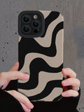Creative Protective Phone Case Mobile Phone With Case Zebra Stripe Gift For Birthday/Valentines/Easter/Boy/Girlfriends Compatible With iPhone15/15Plus/15Pro/15Promax