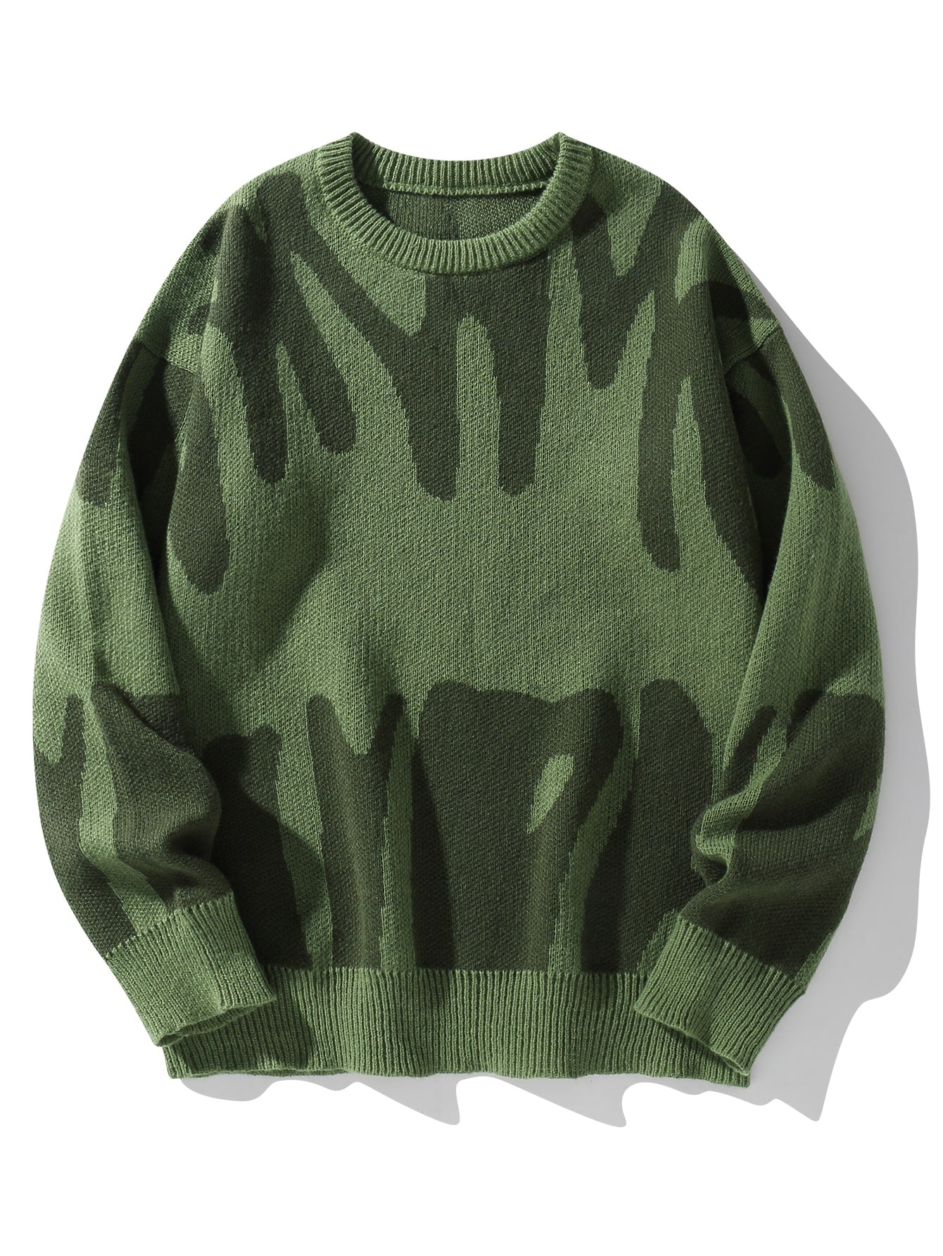 Men Graphic Pattern Sweater