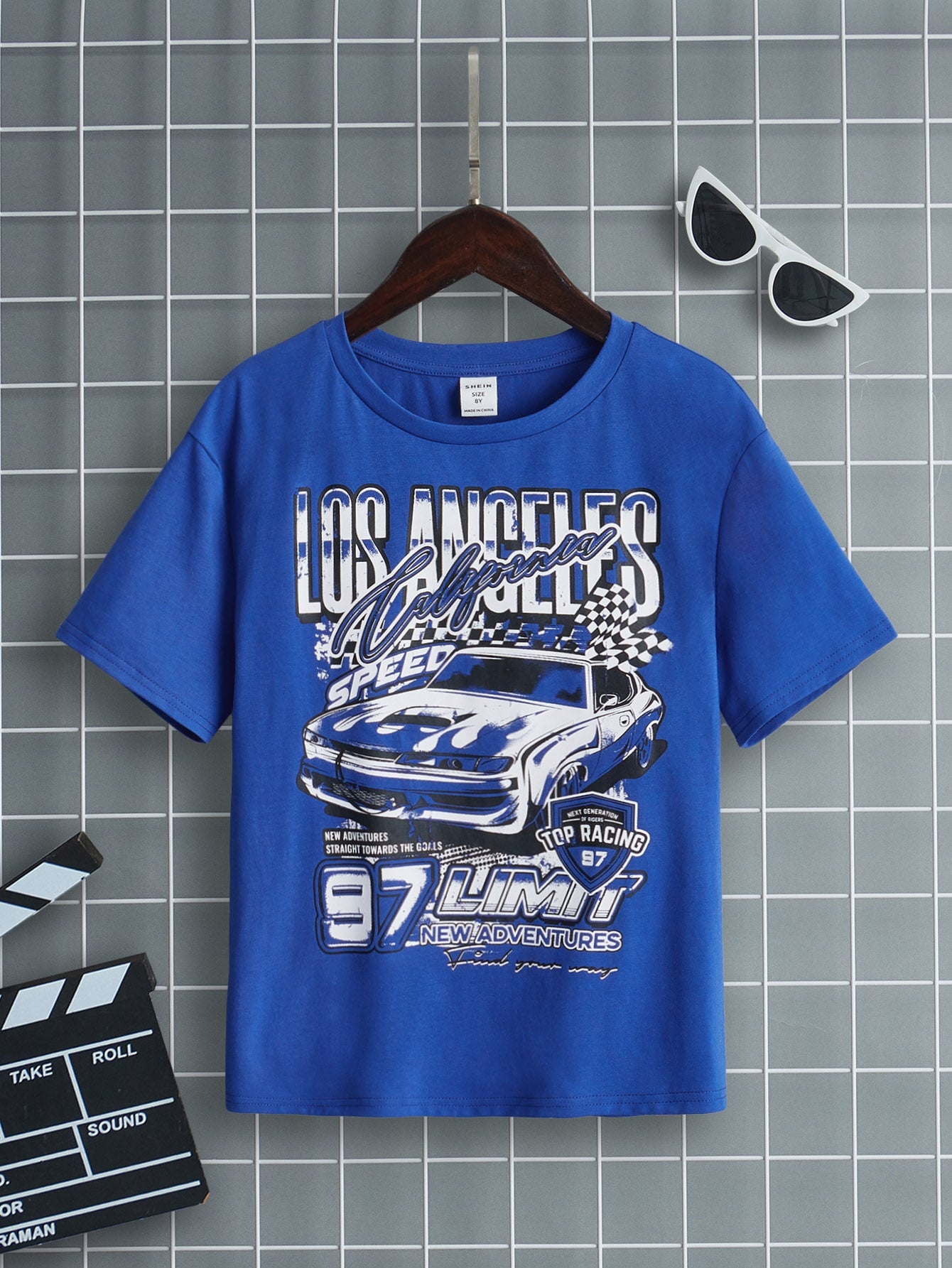 Tween Boy Car & Letter Printed T-Shirt, Cool Casual Style, Suitable For Daily Summer Outfit