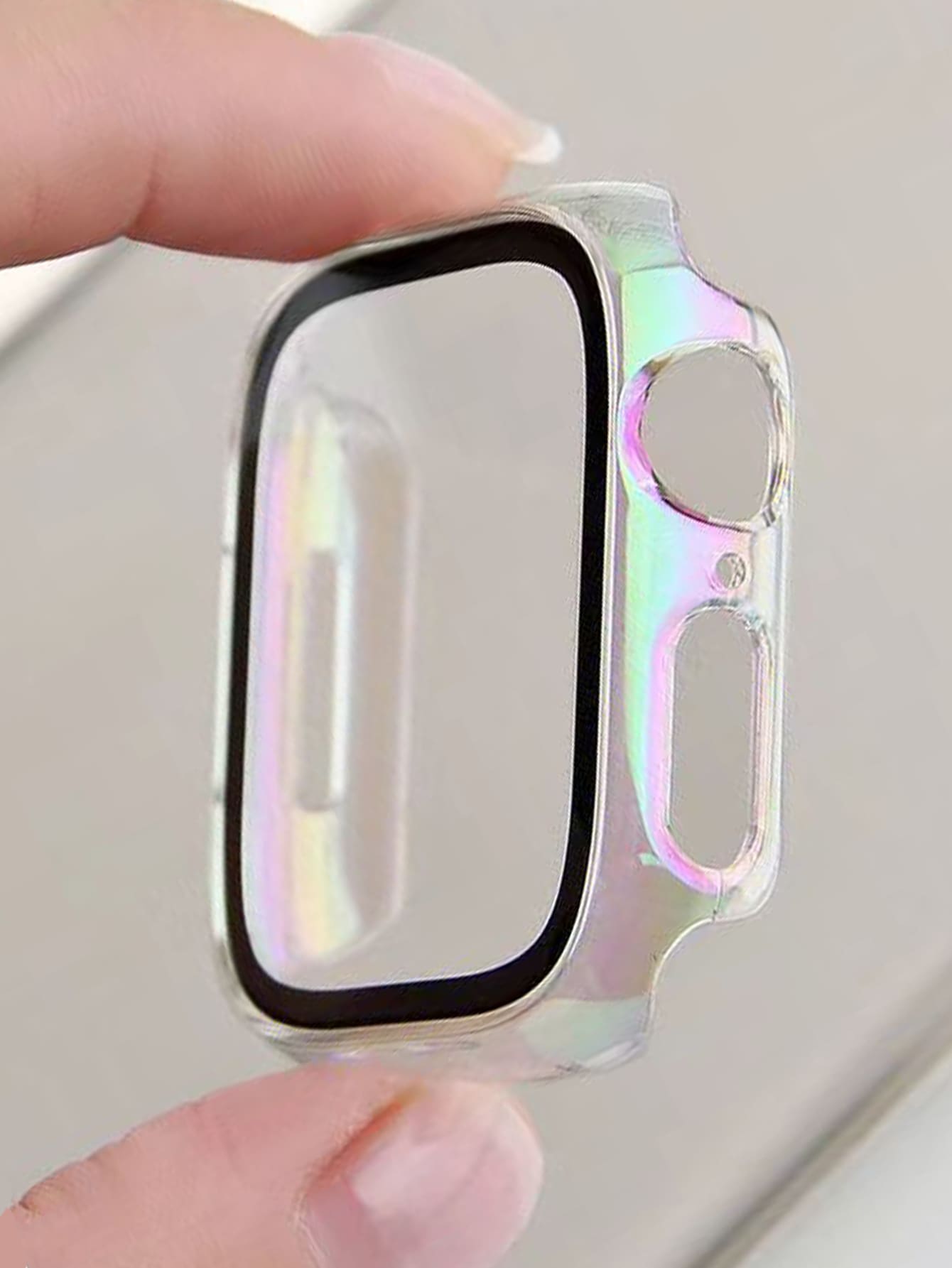 1pc Holographic Case Compatible With Apple Watch