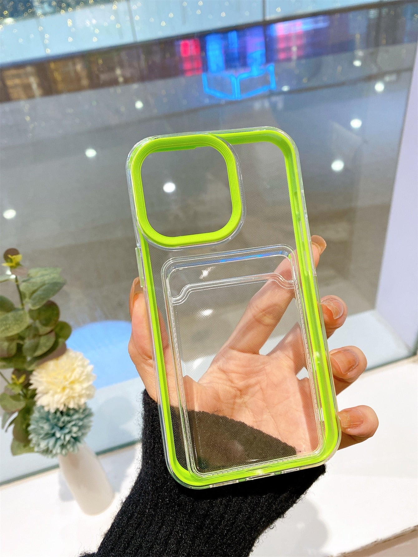 Compatible With IPhone 2-In-1 Wallet Phone Case, TPU Soft Shell With Card Slots And Coin Pocket, Anti-Drop, Anti-Sweat, Anti-Fingerprint, Wear-Resistant, Non-Fading