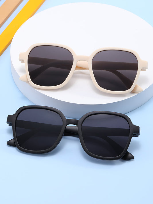 2pairs Toddler Kids Square Frame Sunglasses