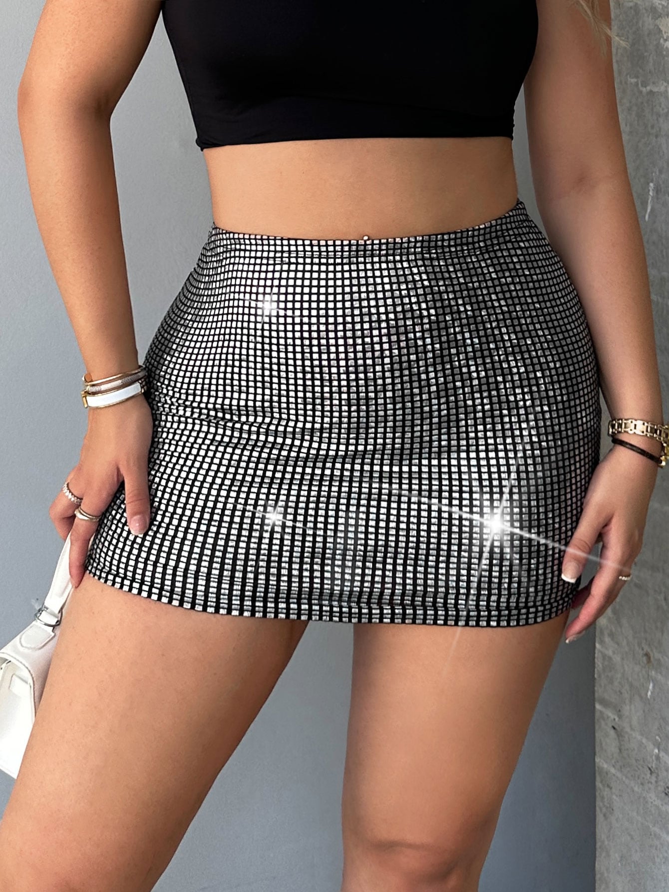 High Waist Bodycon Skirt