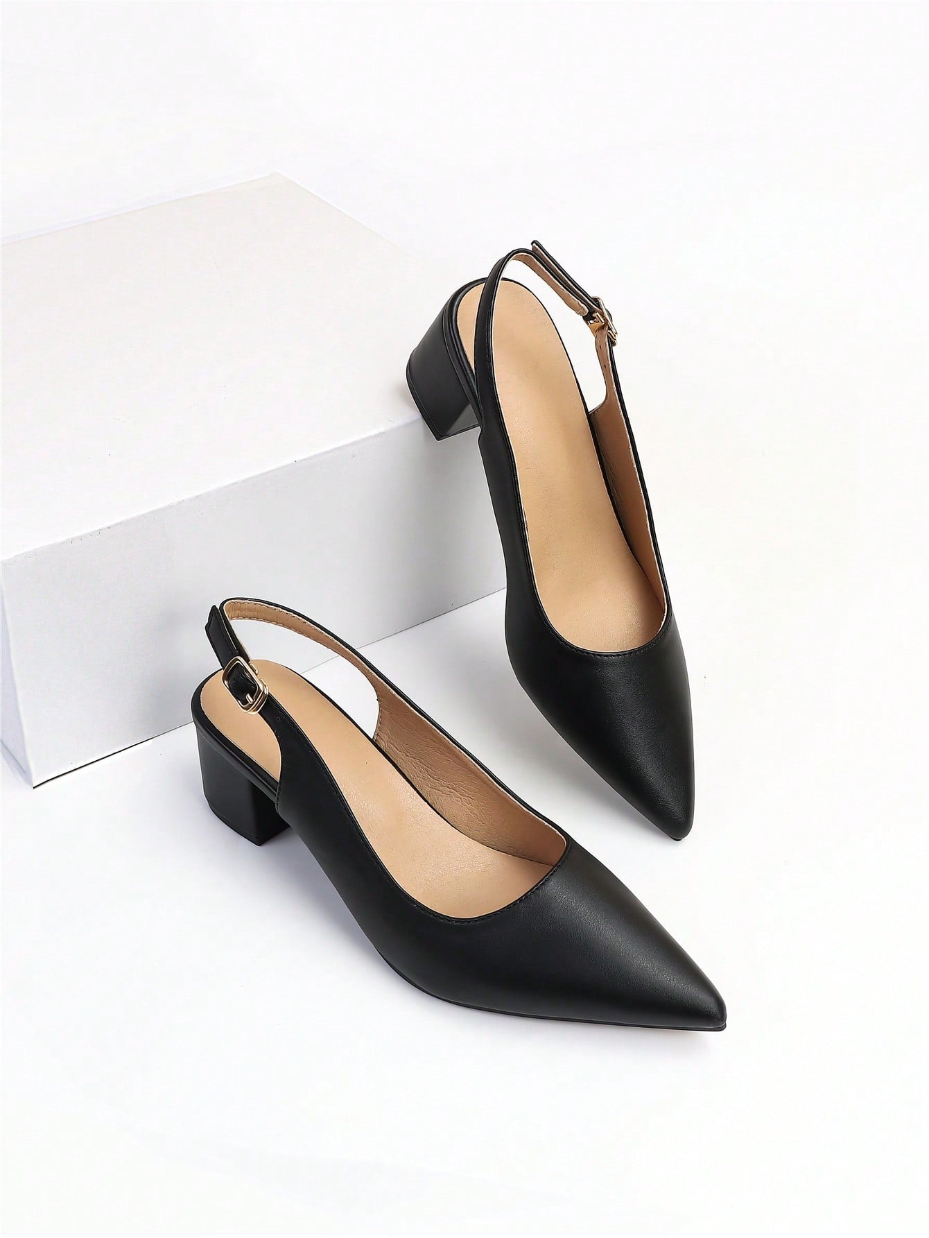 Women Elegant Summer New Style Suedette Stiletto Heels With Pointed Toe And Ankle Strap