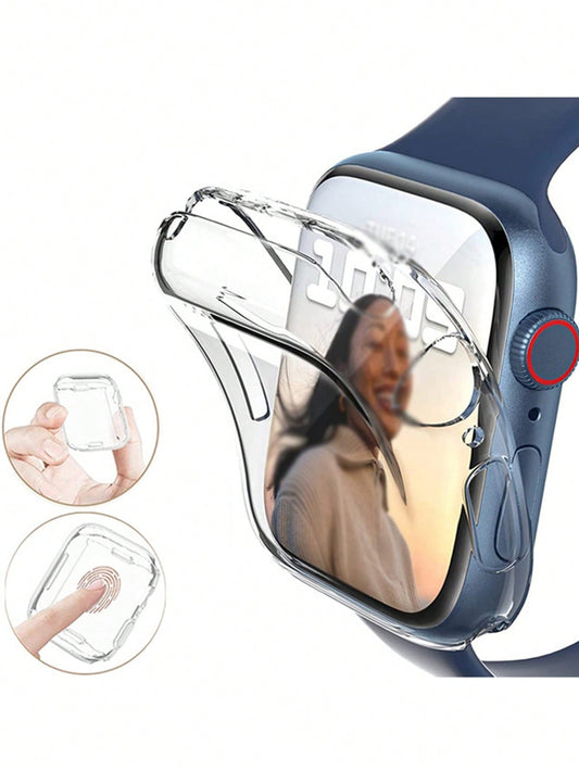 1pc Full Coverage Case Compatible With Apple Watch 7