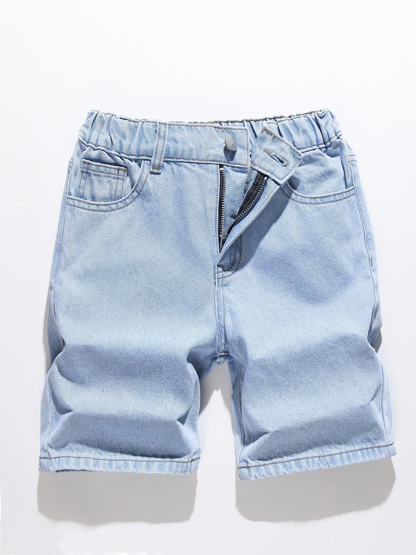 Streecool Kids Boys' (Big) Solid Color Casual Summer Denim Shorts