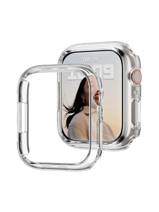 1pc Clear Case Compatible With Apple Watch