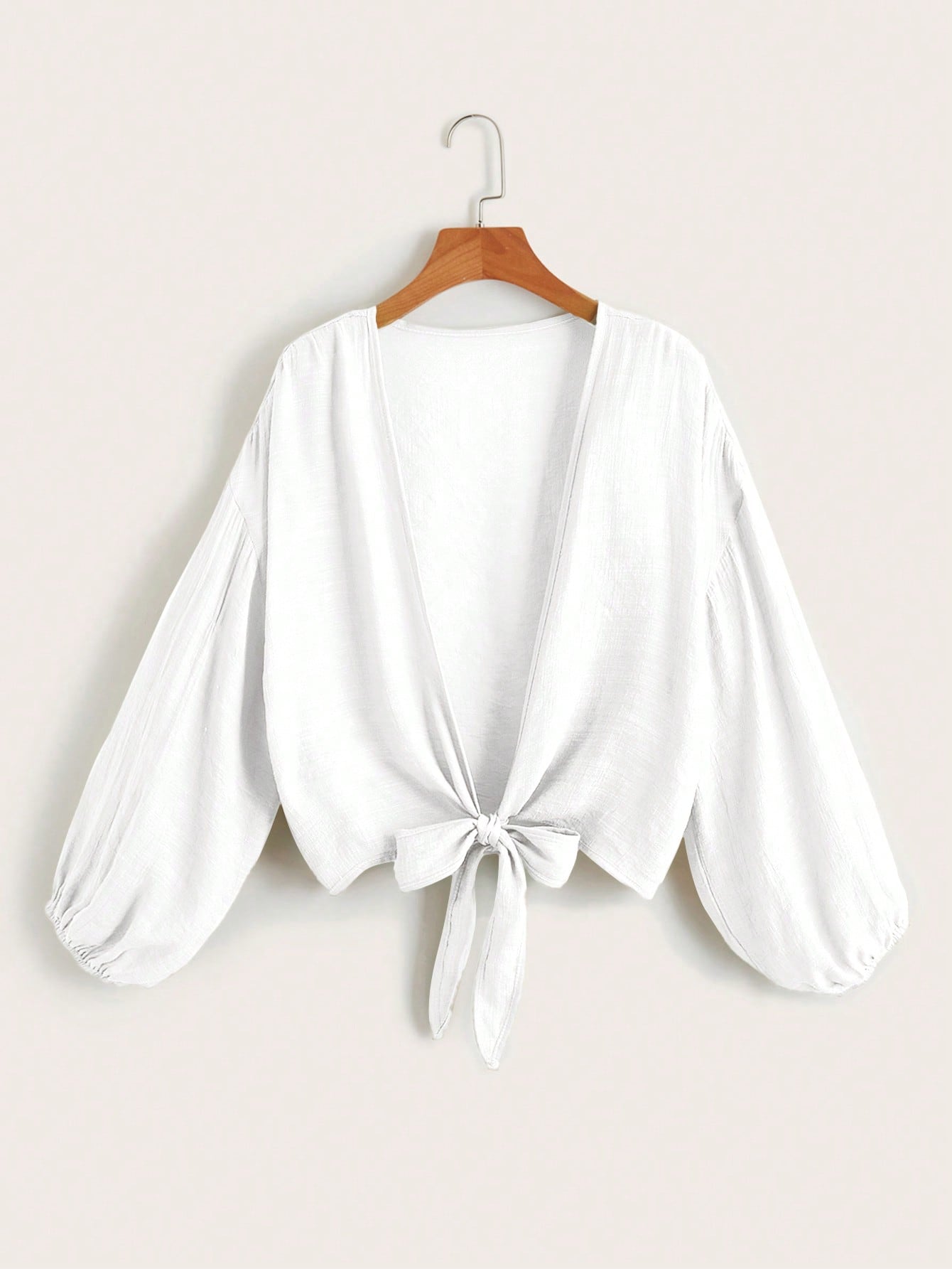 Swim Summer Beach Plain Knot Kimono