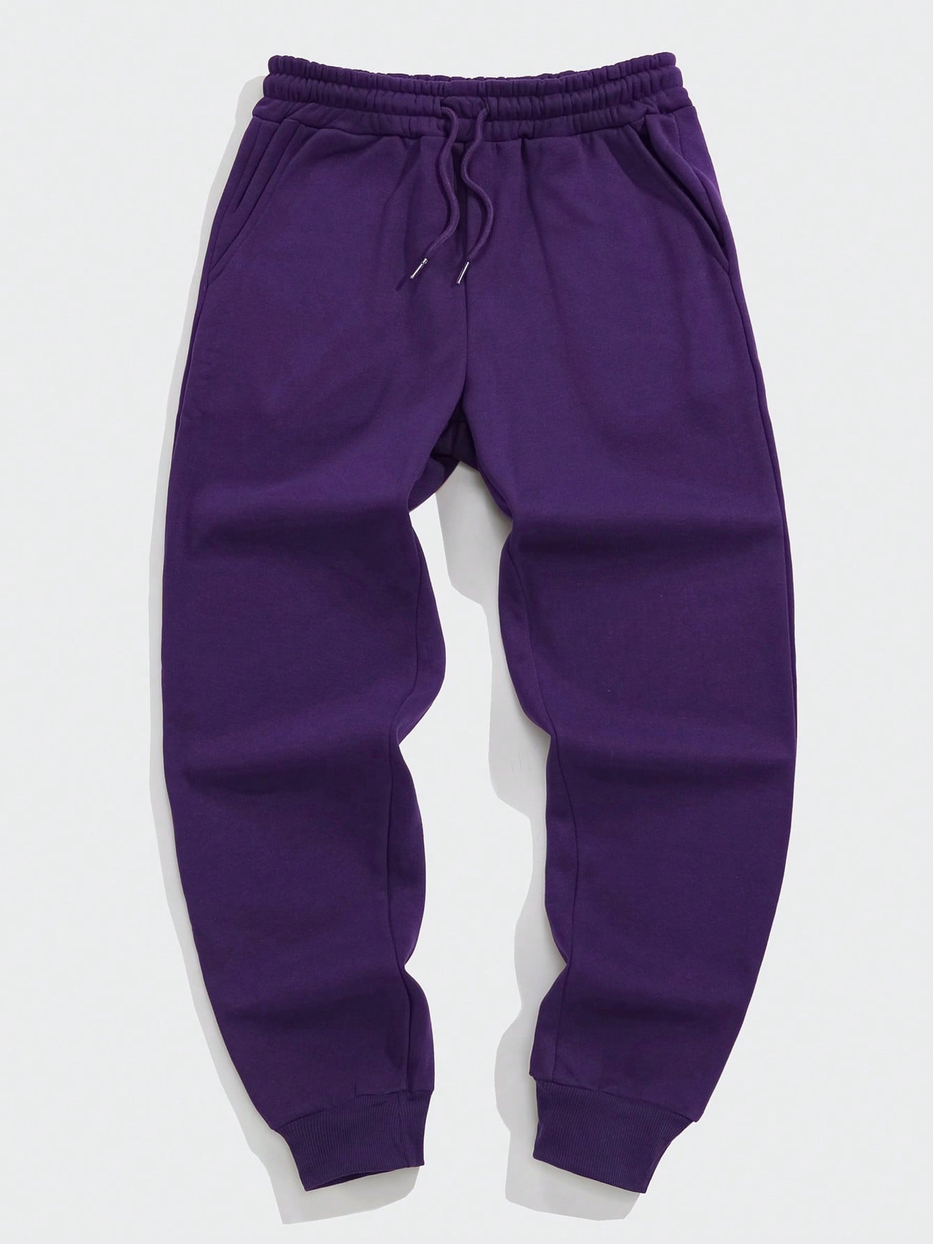 Men Drawstring Waist Sweatpants