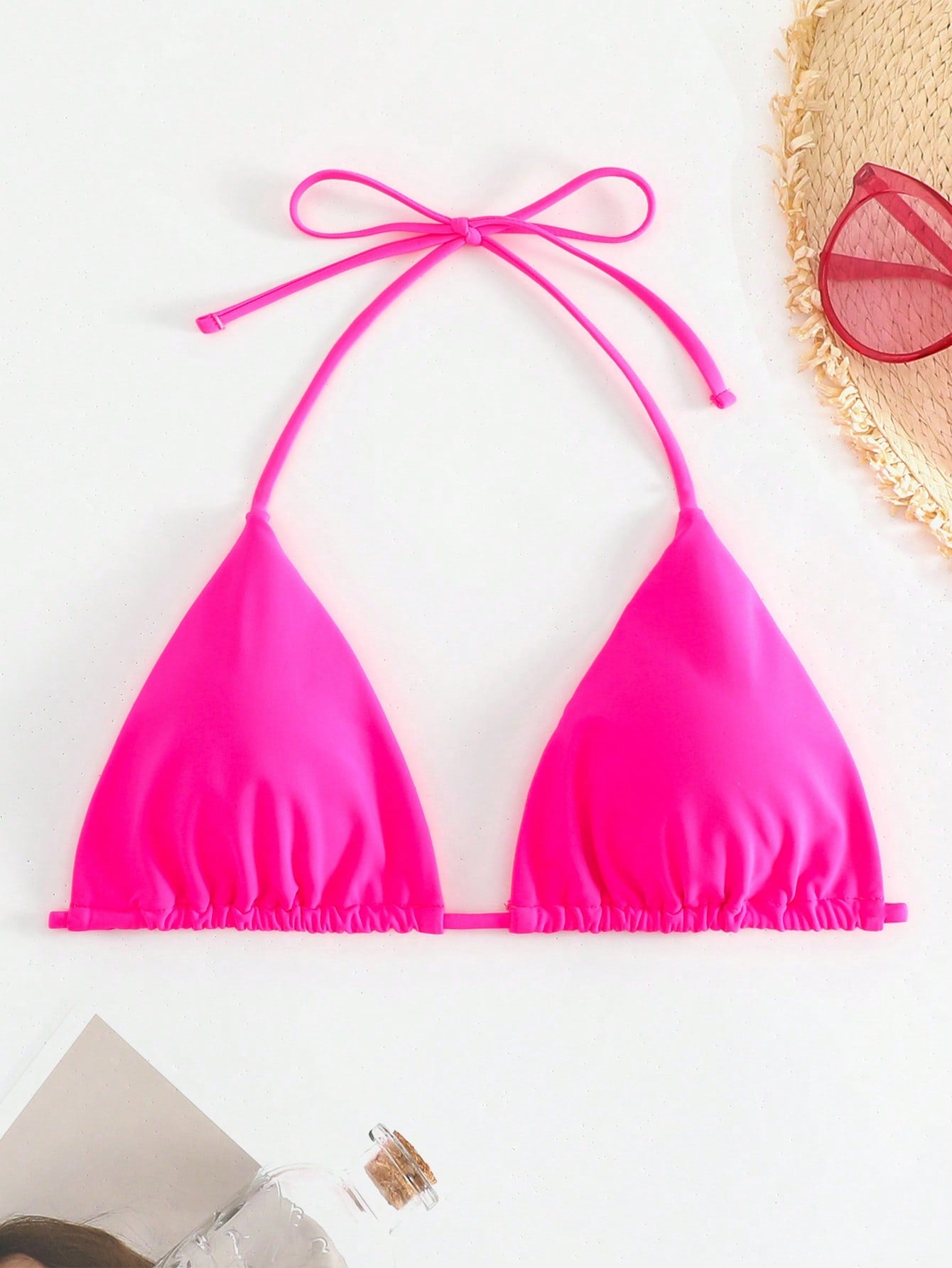 Swim Summer Beach Halter Triangle Bikini Top