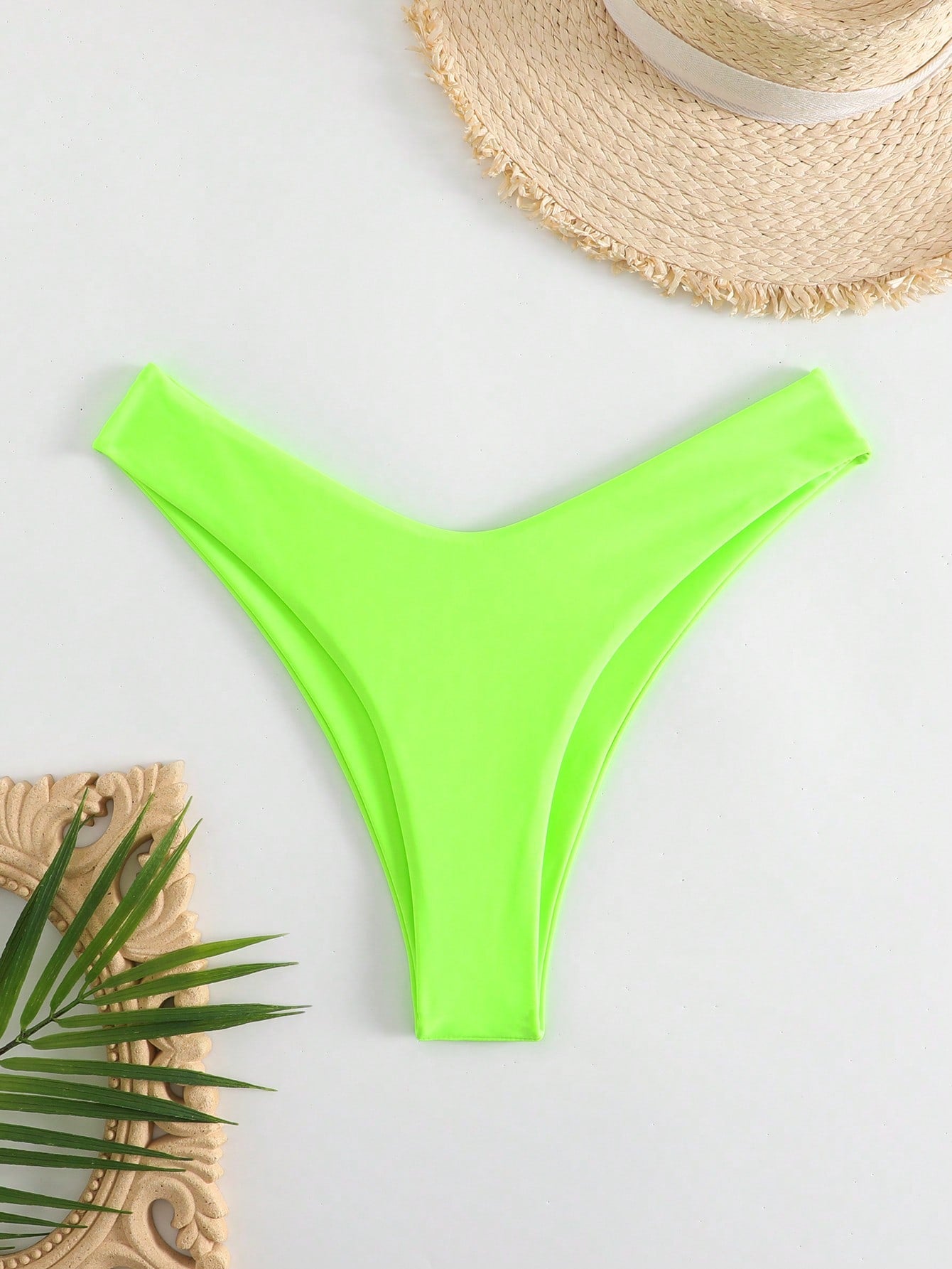 Swim Summer Beach High Leg Bikini Panty