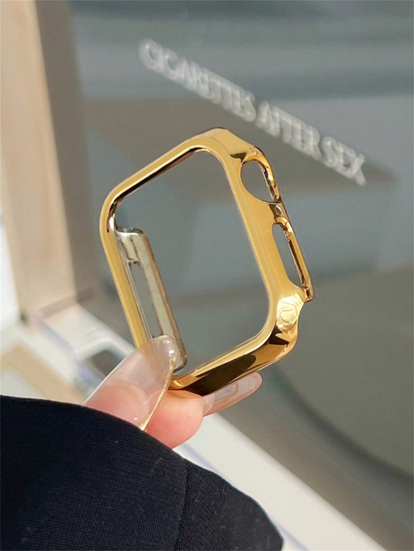 1pc Solid PC Case Compatible With Apple Watch