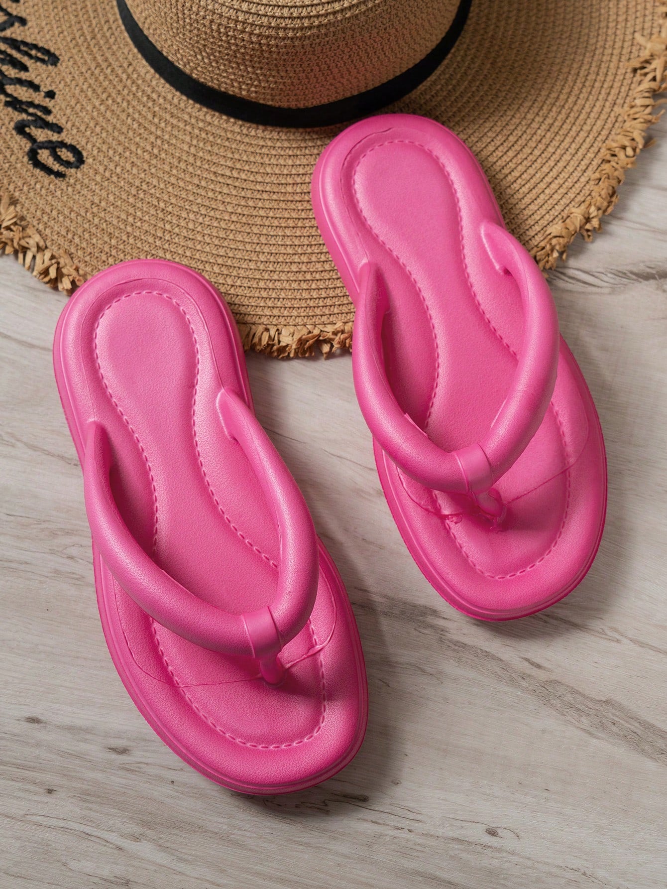 Minimalist Women's Flat Toe Separator Slippers For Both Indoor And Outdoor Use, Beach Slides