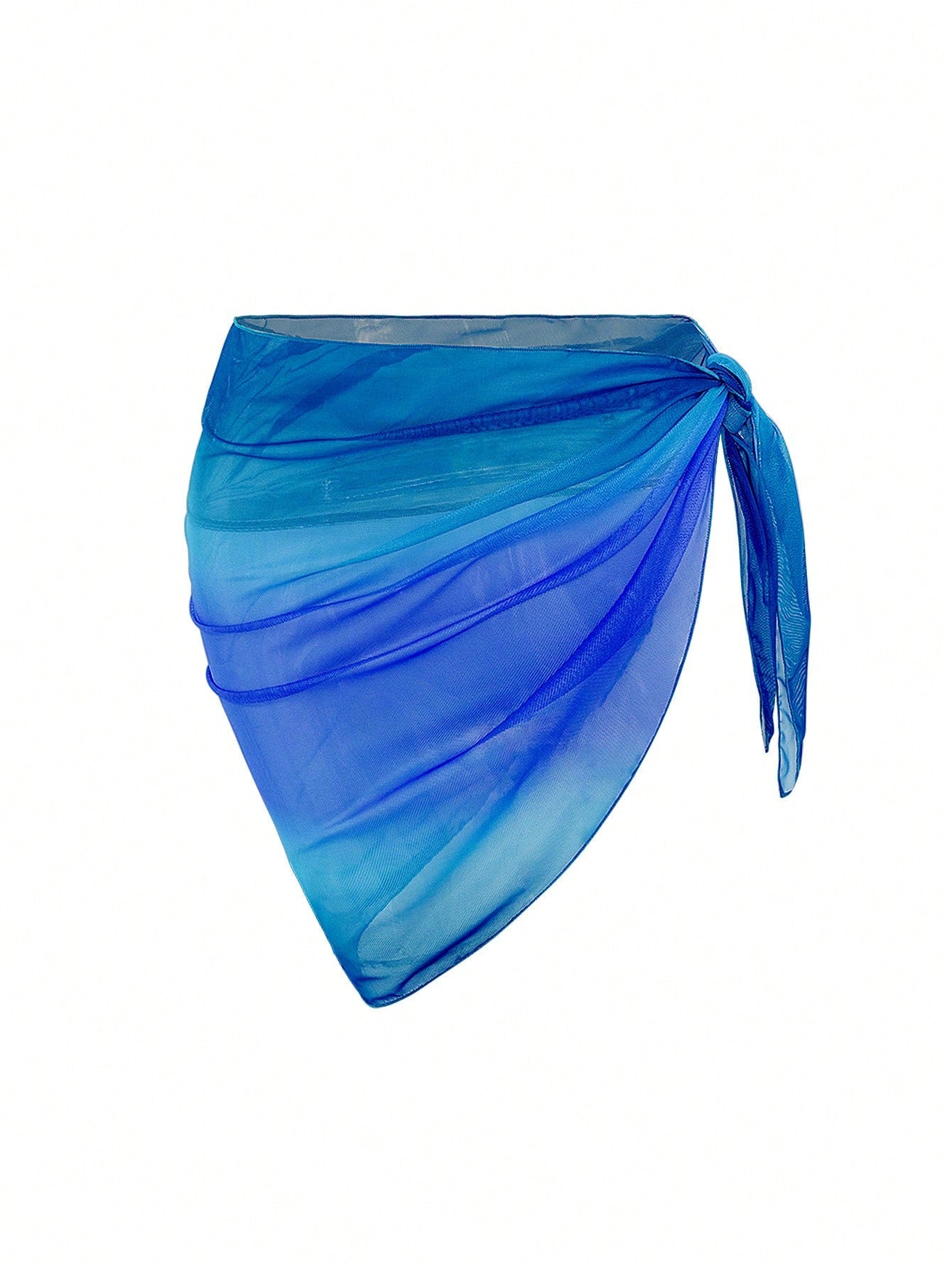 Swim Mod Summer Beach Ombre Cover Up Skirt