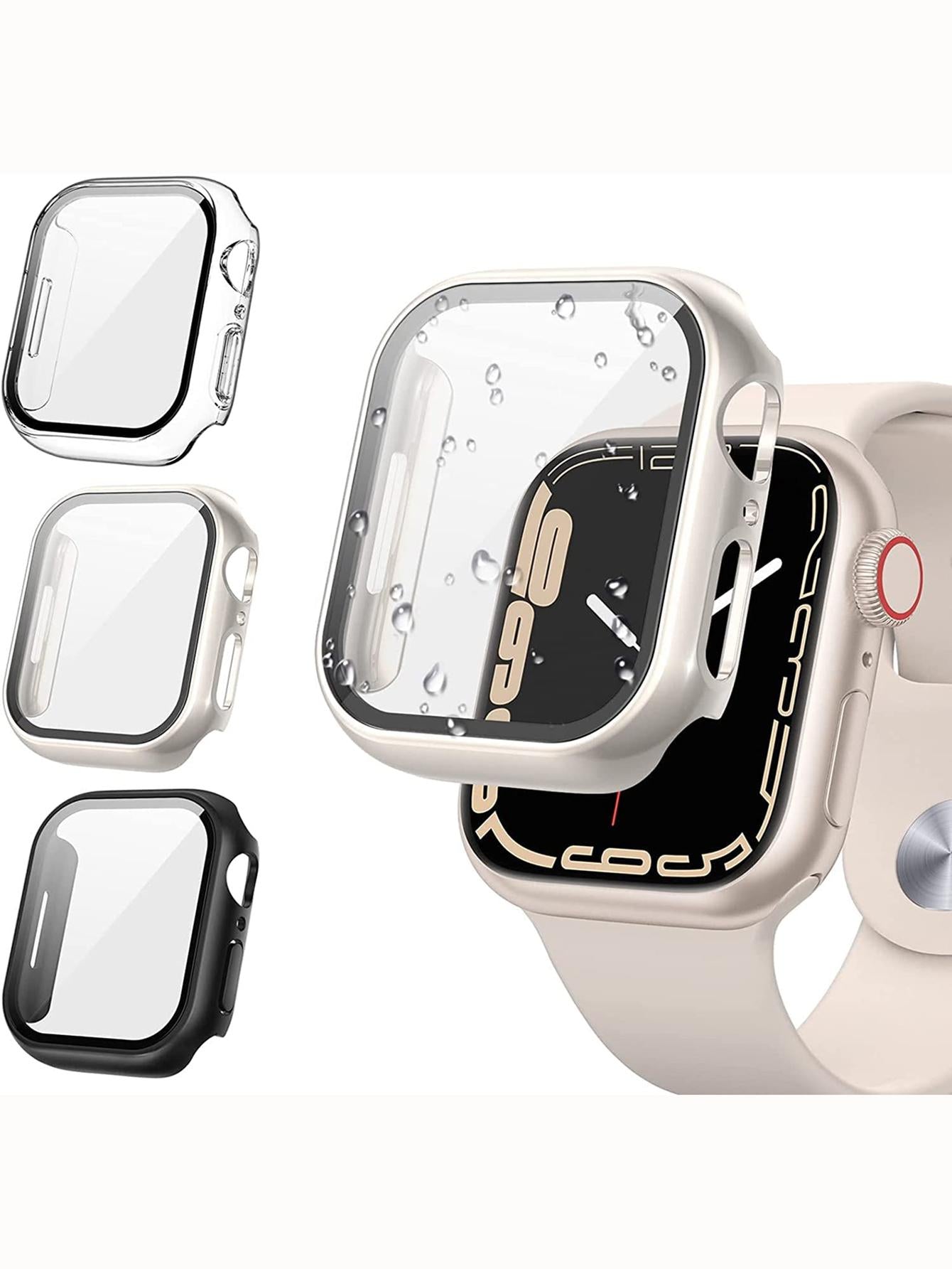 3pcs Clear Case Compatible With Apple Watch