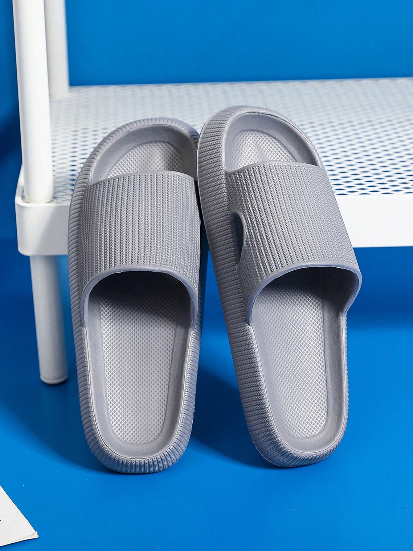 Women Single Band Slides, EVA Fashion Slides