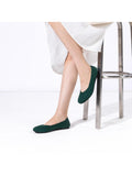 Frank Mully Women’s Flat Round Toe Slip On Low Wedge Flats Shoes Classic Ballerina Walking Flats Knit Ballet Shoes