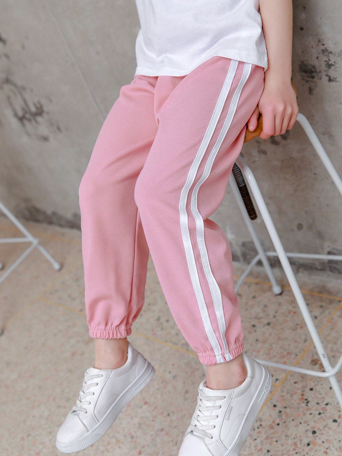 Young Girl Summer Thin Breathable Casual Mosquito Repellent Pants, Children's Iced Lantern Pants, Kids' Cuffed Trousers