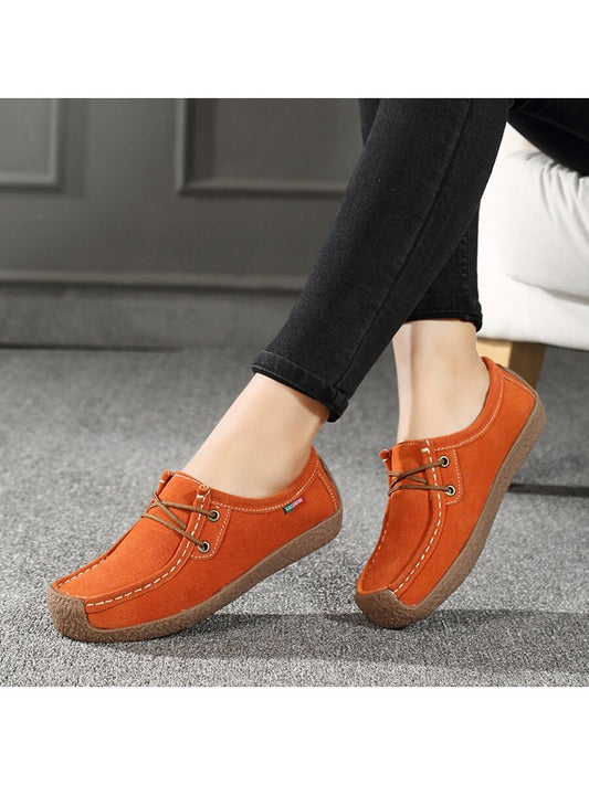 Women Flat Shoes Spring/Summer Flat Slip-Resistant Casual Lightweight Oxford Shoes