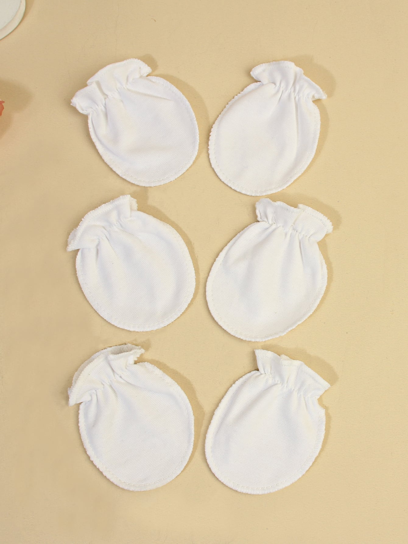 3pairs Newborn Anti-Scratch Mittens Newborn Protection Cover